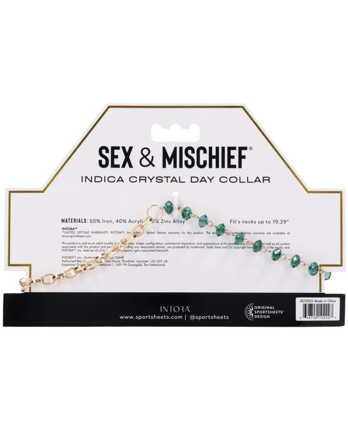 Sex & Mischief Indica Crystal Day Collar