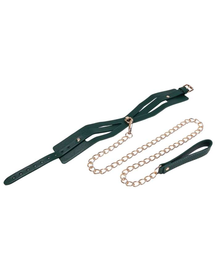 Sex & Mischief Indica Cutout Collar and Leash