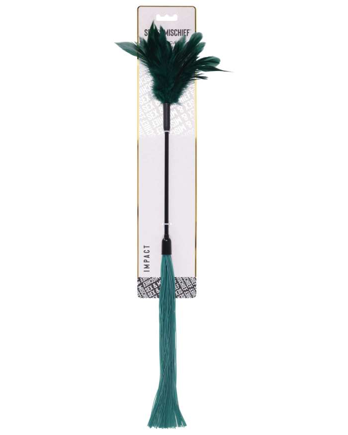 Sex & Mischief Indica Double Sided Feather Tickler