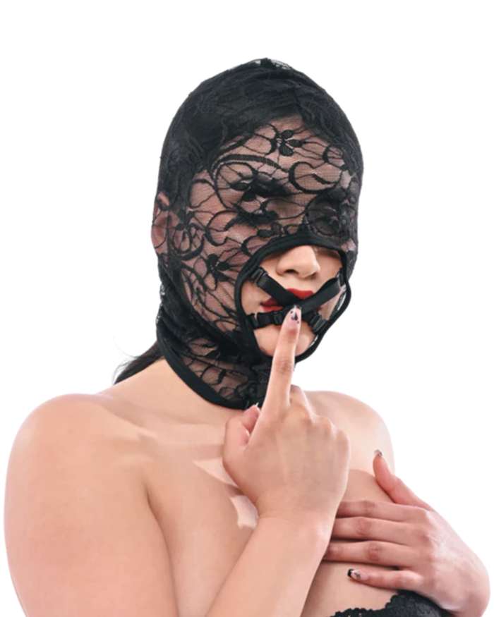 Sex & Mischief Lace Hush Hood