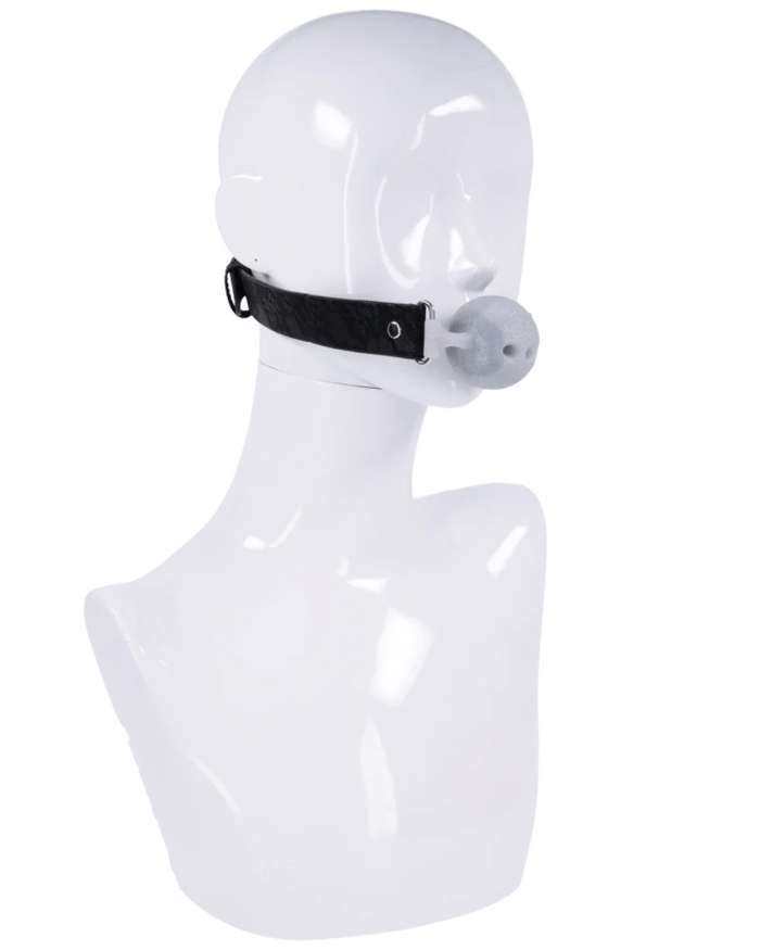 Sex & Mischief Lace Silicone Breathable Ball Gag