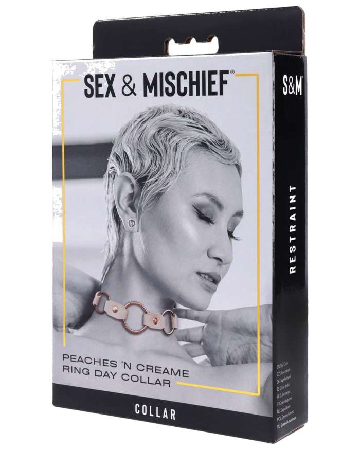 Sex & Mischief Peaches ‘N CreaMe Ring Day Collar