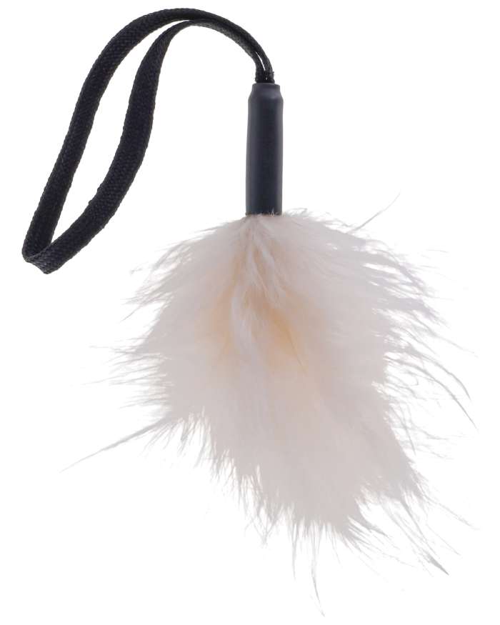 Sex & Mischief Peaches n' CreaMe Wrist Feather Tickler