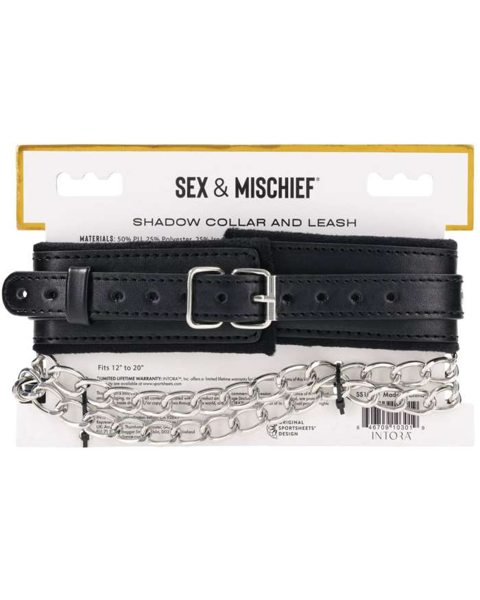 Sex & Mischief Shadow Collar & Leash