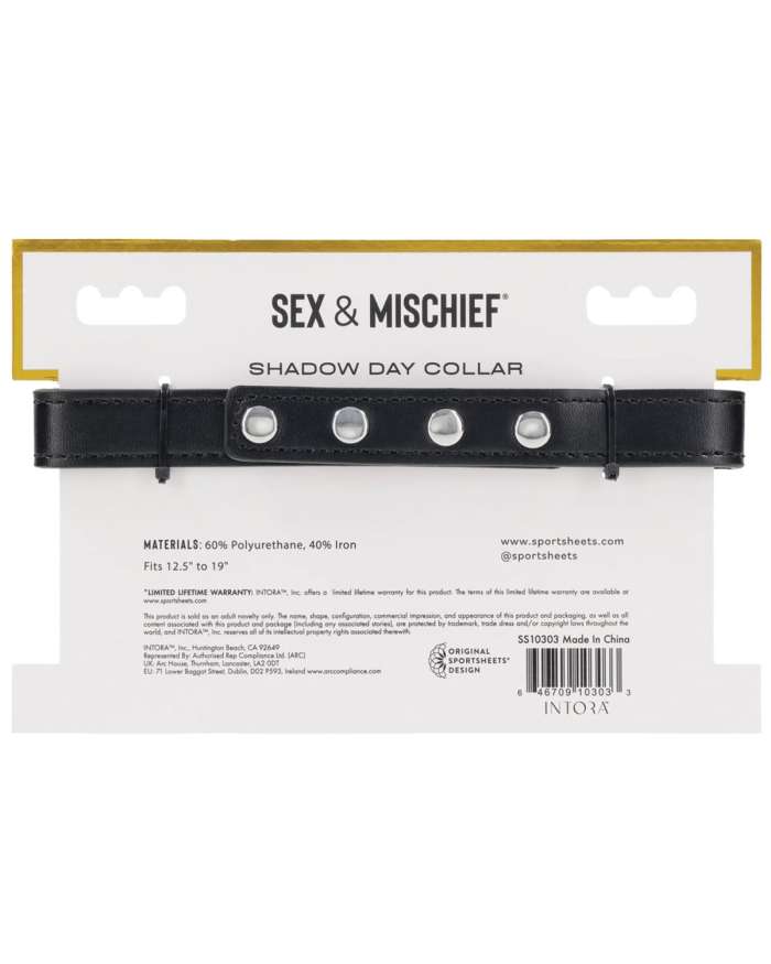 Sex & Mischief Shadow Day Collar