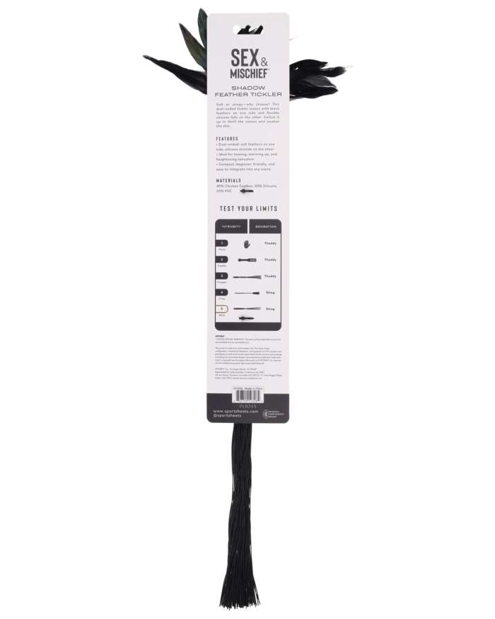 Sex & Mischief Shadow Feather Tickler