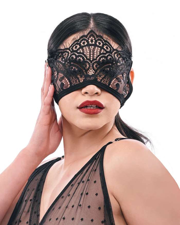 Sex & Mischief Veiled Vision Lace Blindfold