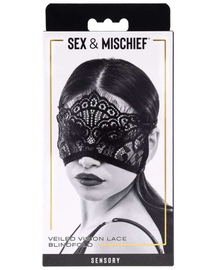Sex & Mischief Veiled Vision Lace Blindfold
