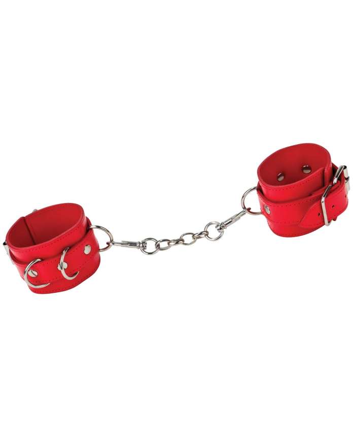 Shots Ouch Leather Cuffs