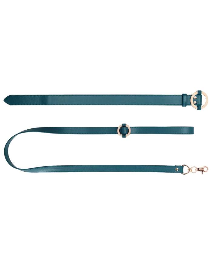 Shots Ouch! Halo Collar with Leash