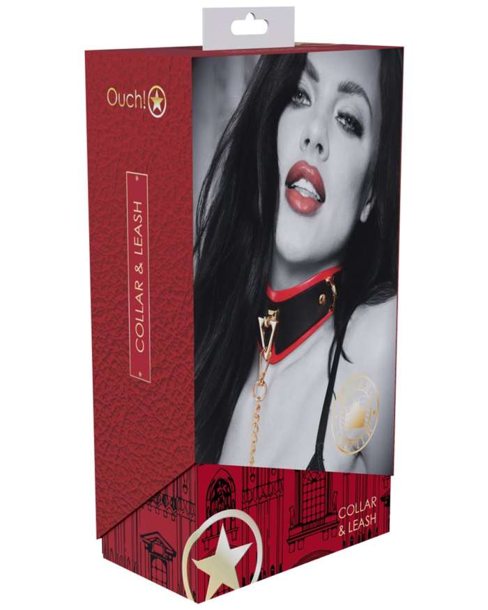 Shots Ouch! Milan Collection Collar & Leash