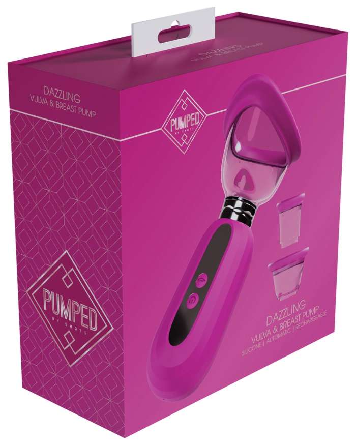 Shots Pumped Dazzling Vulva & Breast Pump