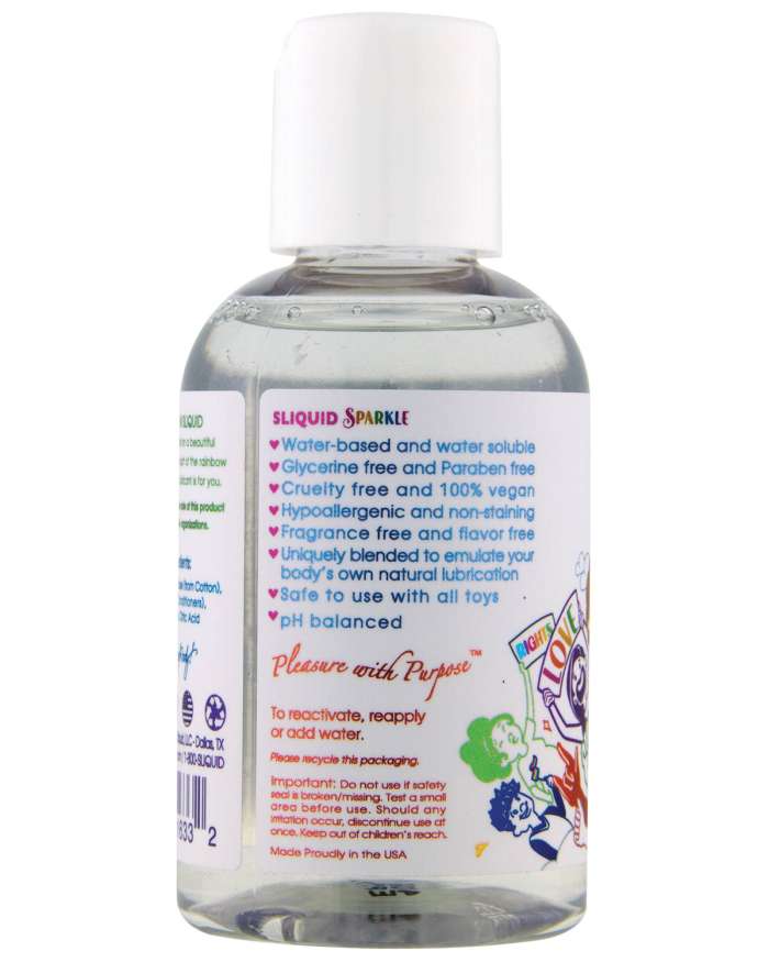 Sliquid Naturals Sparkle Pride Water-Based Lubricant