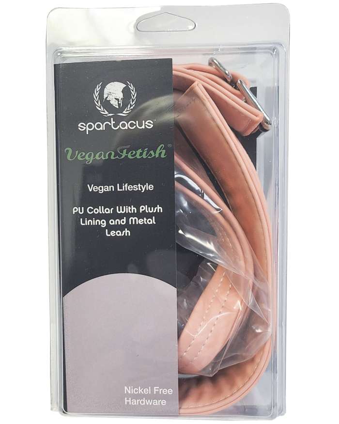 Spartacus VeganFetish OrganoSilicone PU Collar & Leash