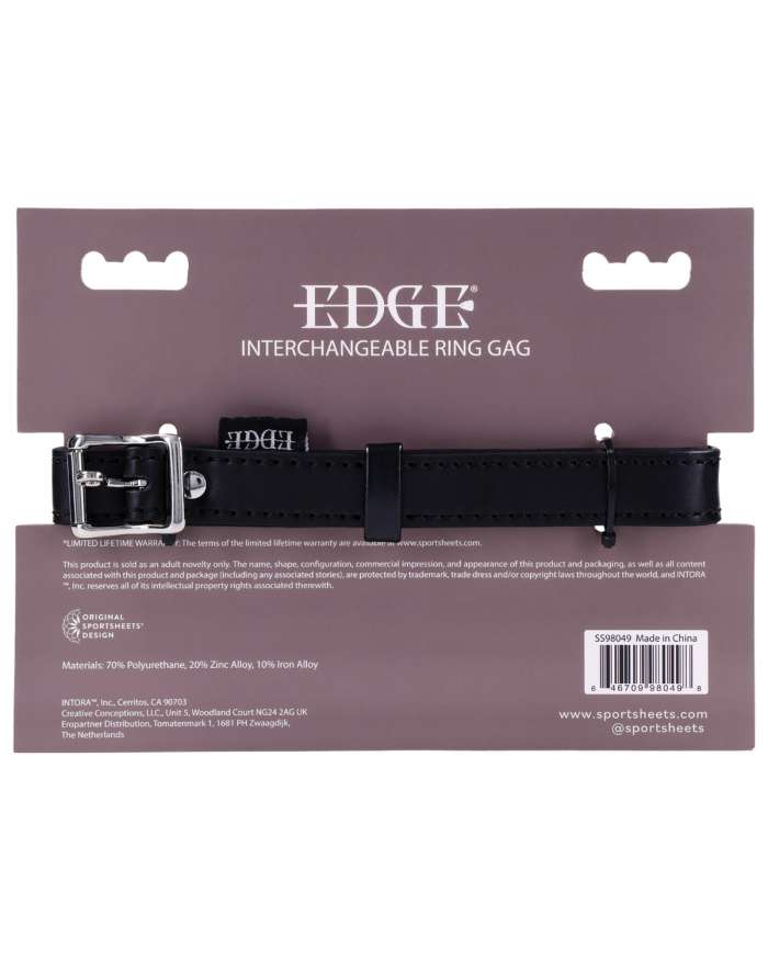 Sportsheets Edge Interchangeable Ring Gag