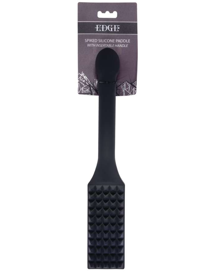 Sportsheets Edge Spiked Silicone Paddle with Insertable Handle