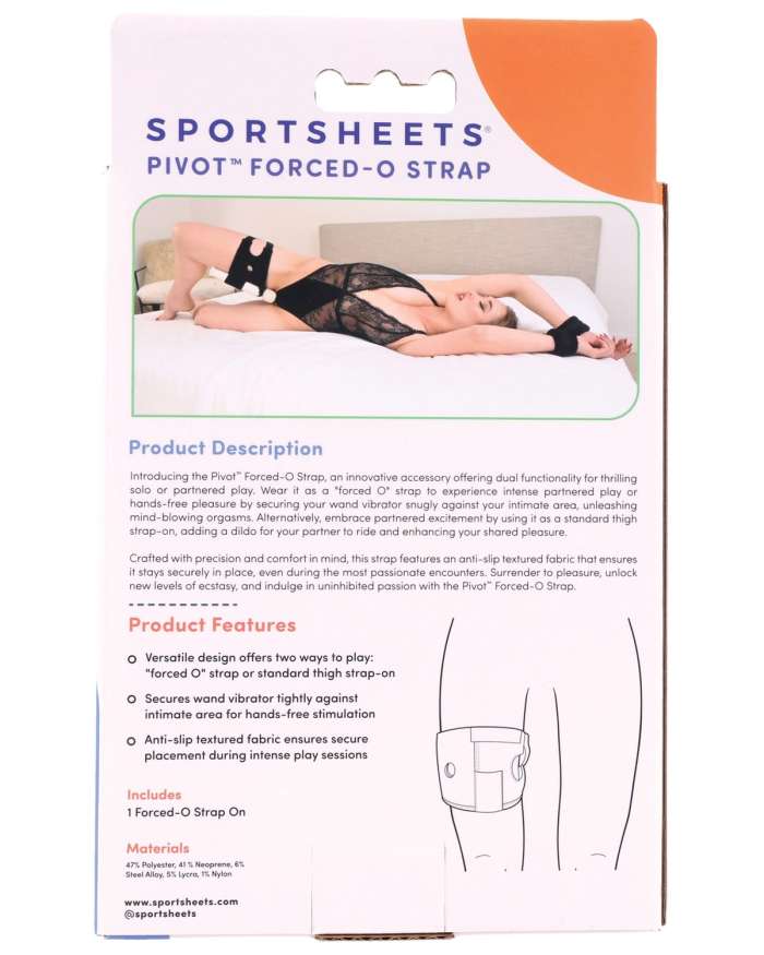 Sportsheets Pivot 2-In-1 Forced-O Thigh Strap-On