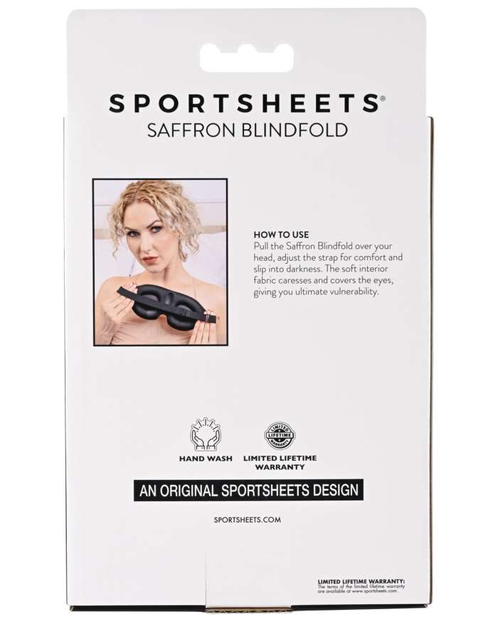 Sportsheets Saffron Memory-Foam Blindfold