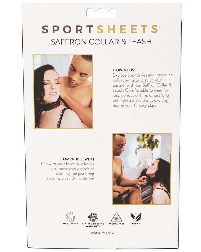 Sportsheets Saffron Leash & Collar