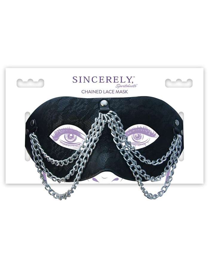 Sportsheets Sincerely Chained Lace Mask