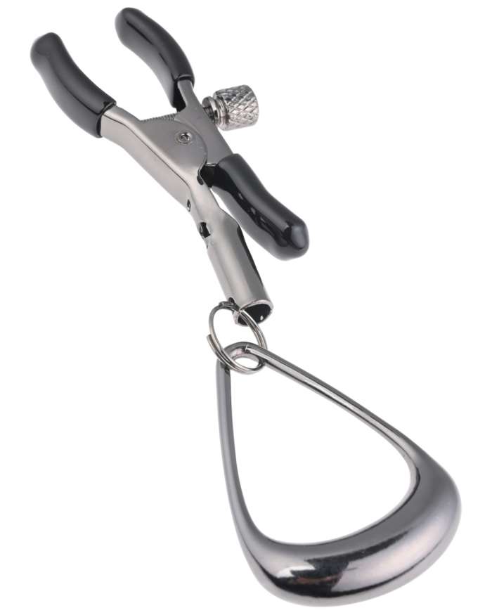 Sportsheets Velvet Noir Tuggable Nipple Clamps