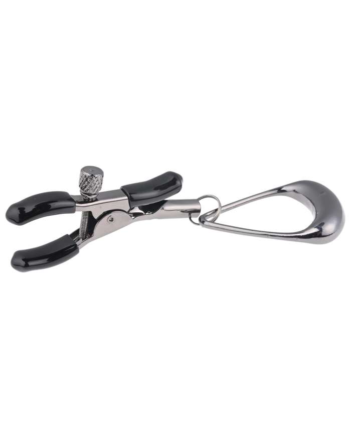 Sportsheets Velvet Noir Tuggable Nipple Clamps