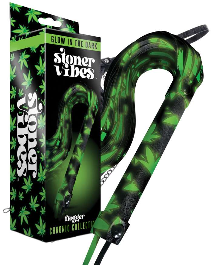 Stoner Vibes Glow-in-the-Dark Flogger