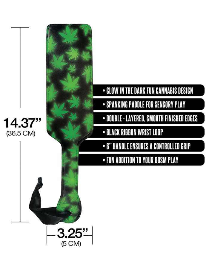 Stoner Vibes Glow-in-the-Dark Paddle