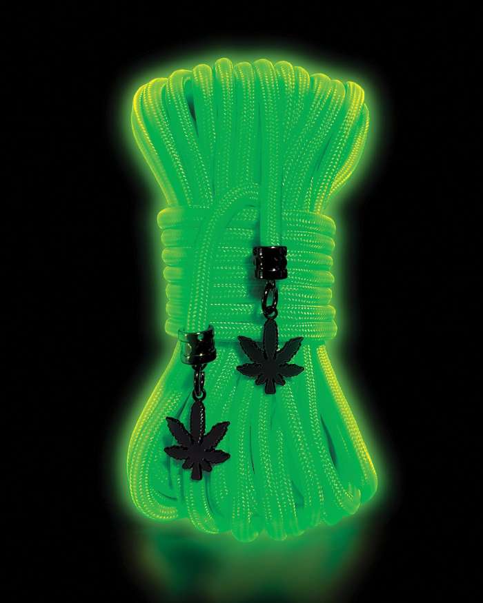 Stoner Vibes Glow-in-the-Dark 33' (10M) Rope