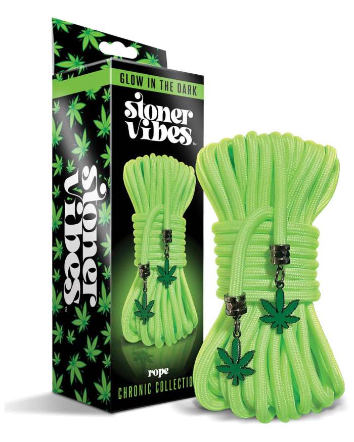 Stoner Vibes Glow-in-the-Dark 33' (10M) Rope