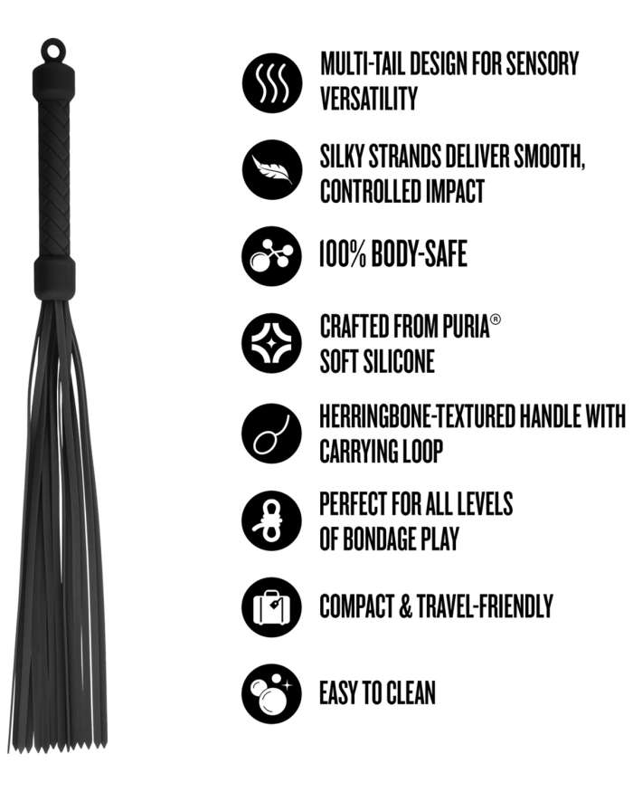 Temptasia Ardor Silicone Flogger