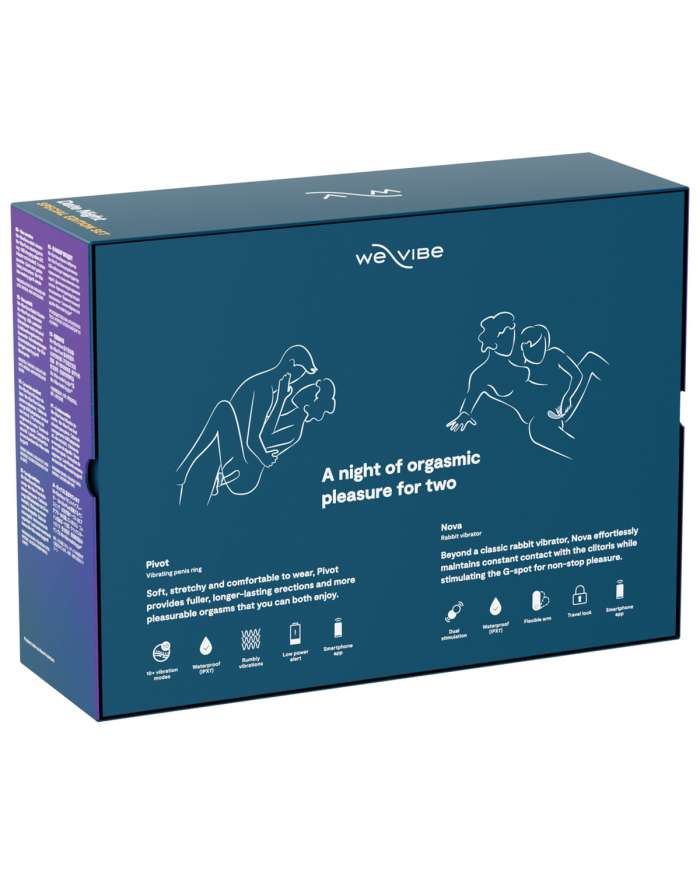 We-Vibe Date Night Special Edition Nova 2 & Pivot Bundle