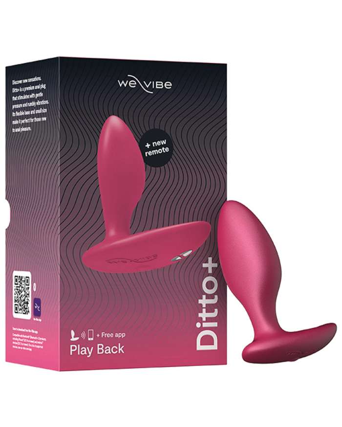 We-Vibe Ditto+ (Plus) Anal Plug Vibrator