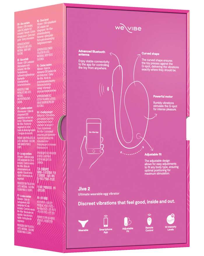 We-Vibe Jive 2 Wearable G-Spot Stimulator