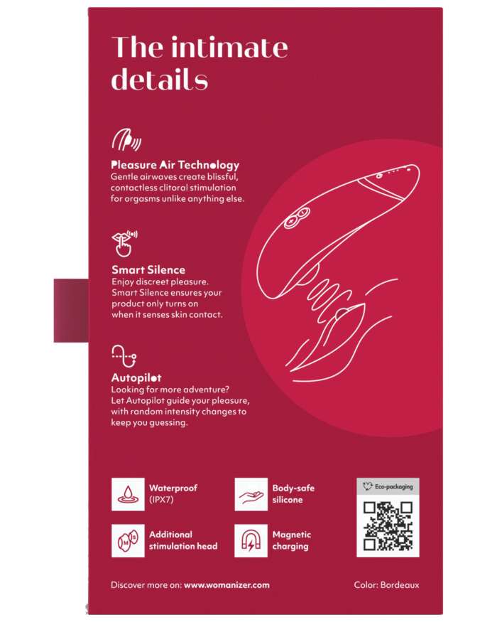 Womanizer Premium 2 Clitoral Stimulator