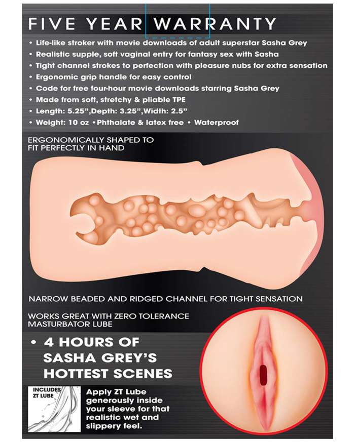 Zero Tolerance Penis Stroker with Sasha Grey Movie Download