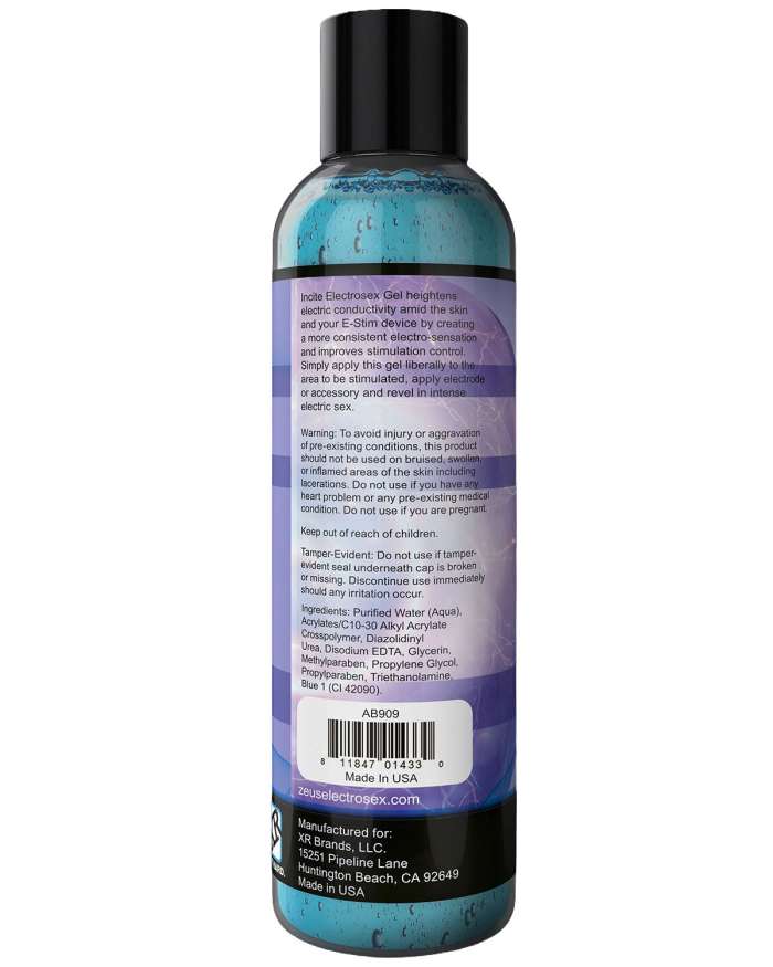 Zeus Incite Electro Sex Gel