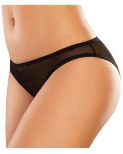 Allure Adore Expose Sheer Low-Rise Floral Open-Back with Bow Panties