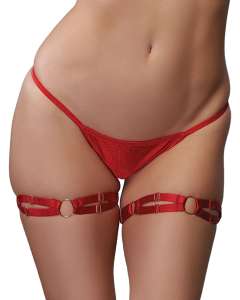 Allure Adore Come with Me Adjustable Leg Garters