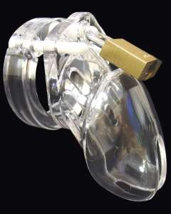 CB-X CB-6000S Cock Cage and Lock Male Chastity Set 2.5"