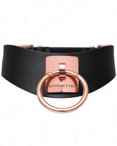 Coquette Vegan Leather Collar
