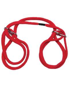 Doc Johnson Japanese Style Bondage Wrist or Ankle Cotton Rope Cuffs