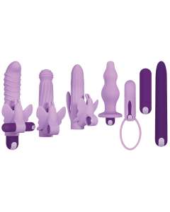 Evolved Lilac Desires 7-Piece Silicone Butterfly Kit