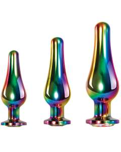 Evolved Rainbow Metal Plug Set