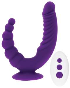 Evolved The Rider Double Ended Vibrator with Remote