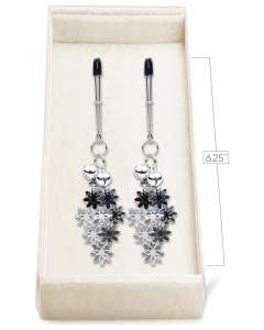 Couture Clip's "Silver Falls" Nipple Clamps