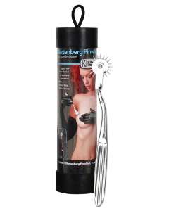 KinkLab Wartenberg Pinwheel with Leather Sheath