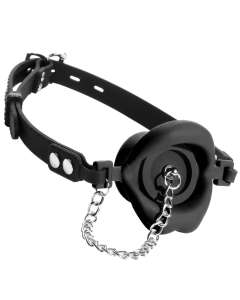 Master Series Plugged Silicone Feeding Gag