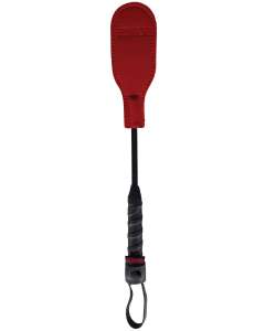 Rouge Mini Oval Leather Paddle