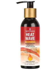 Sensuva Heat Wave Warming Water-Based Personal Moisturizer